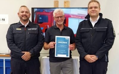 38 Jahre im Dienst der Werkfeuerwehr